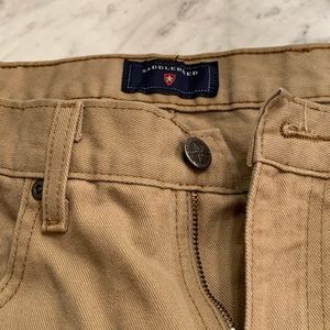 Saddle bread jeans tan classic fit